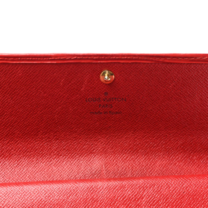 Louis Vuitton LOUIS VUITTON Epi Porte Tresor International Wallet Castillan Red 6 of 12