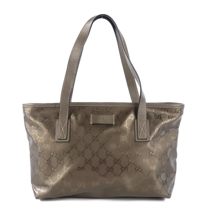 Gucci Imprime Monogram Small Tote Green 1 of 7