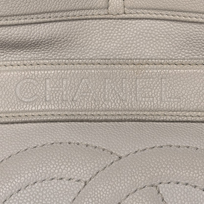 Chanel Caviar Timeless CC Shopping Tote White 12 of 13