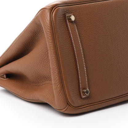 Hermes Togo Birkin 35 Gold 6 of 10