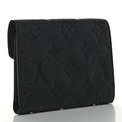 Louis Vuitton Empreinte Victorine Wallet Black 3 of 7