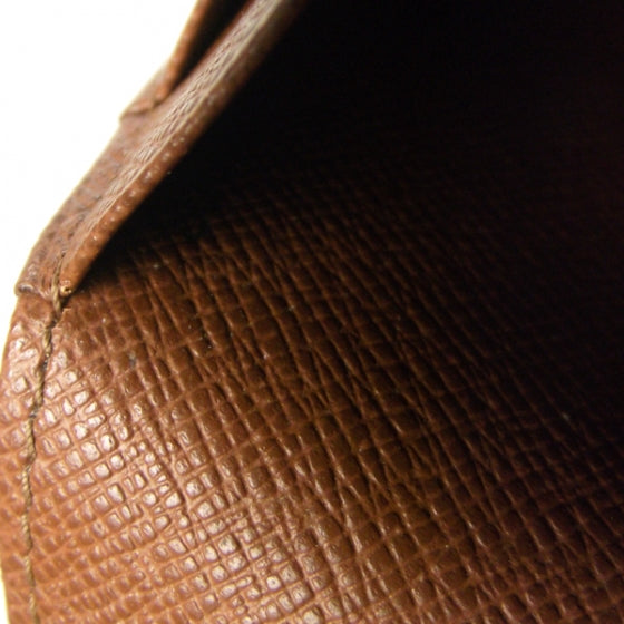 Monogram Large ID Credit Card Zipped Wallet