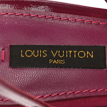 Louis Vuitton Suede Wooden Platform Sandals 39 8 of 12