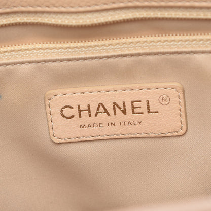 Chanel Caviar Quilted Grand Shopping Tote GST Beige Clair 6 of 15