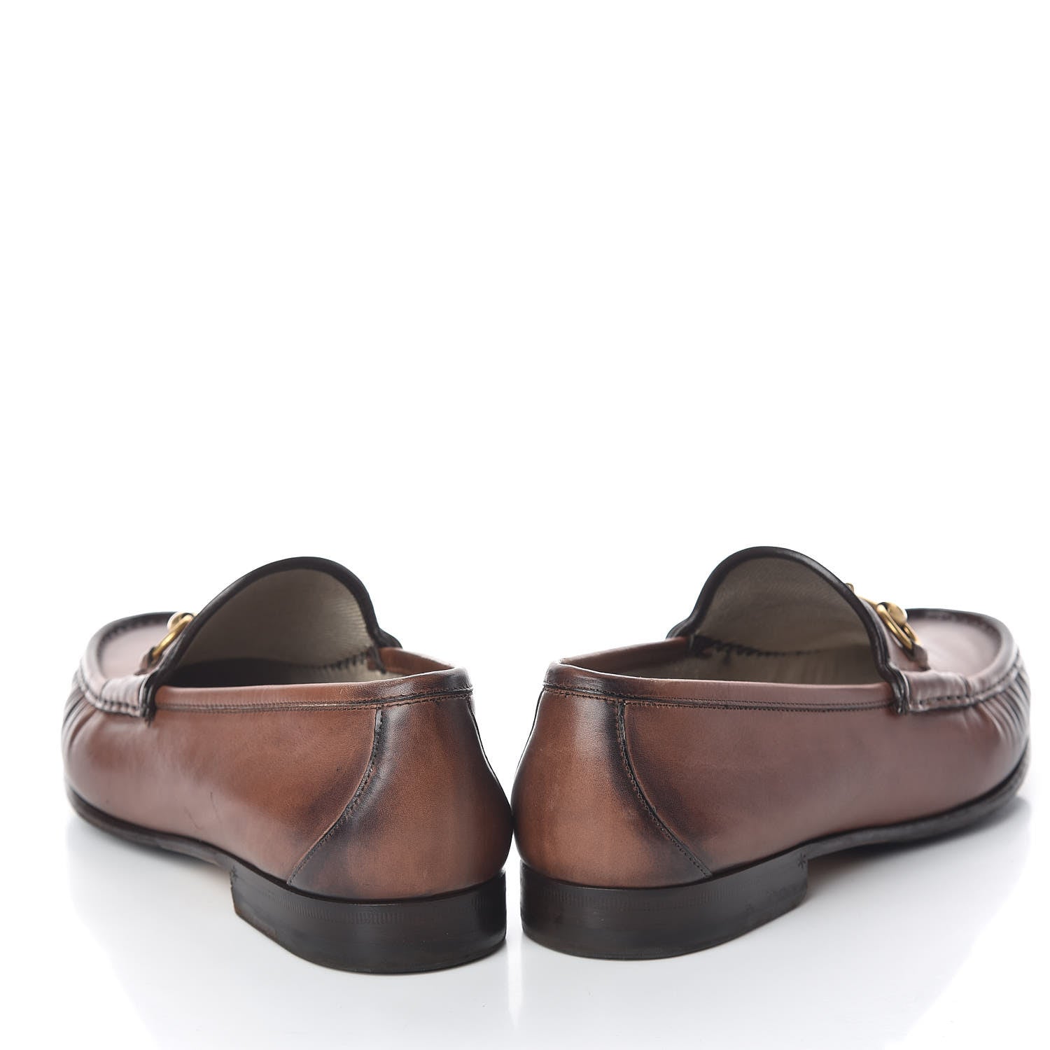 Gucci Calfskin Mens 1953 Horsebit Loafers 11 Brown 5 of 13