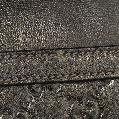 Gucci Guccissima Britt Tassel Shoulder Bag Gunmetal 14 of 14