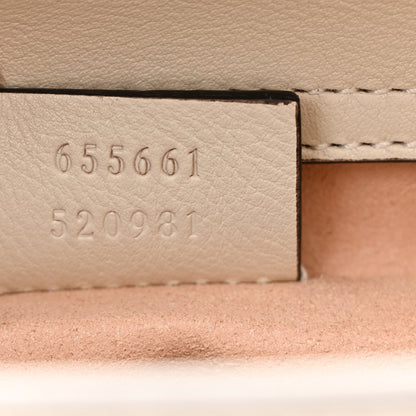 Gucci Wonka Grain Calfskin Mini Diana Tote Bag Mystic White Orange Fluo 7 of 15