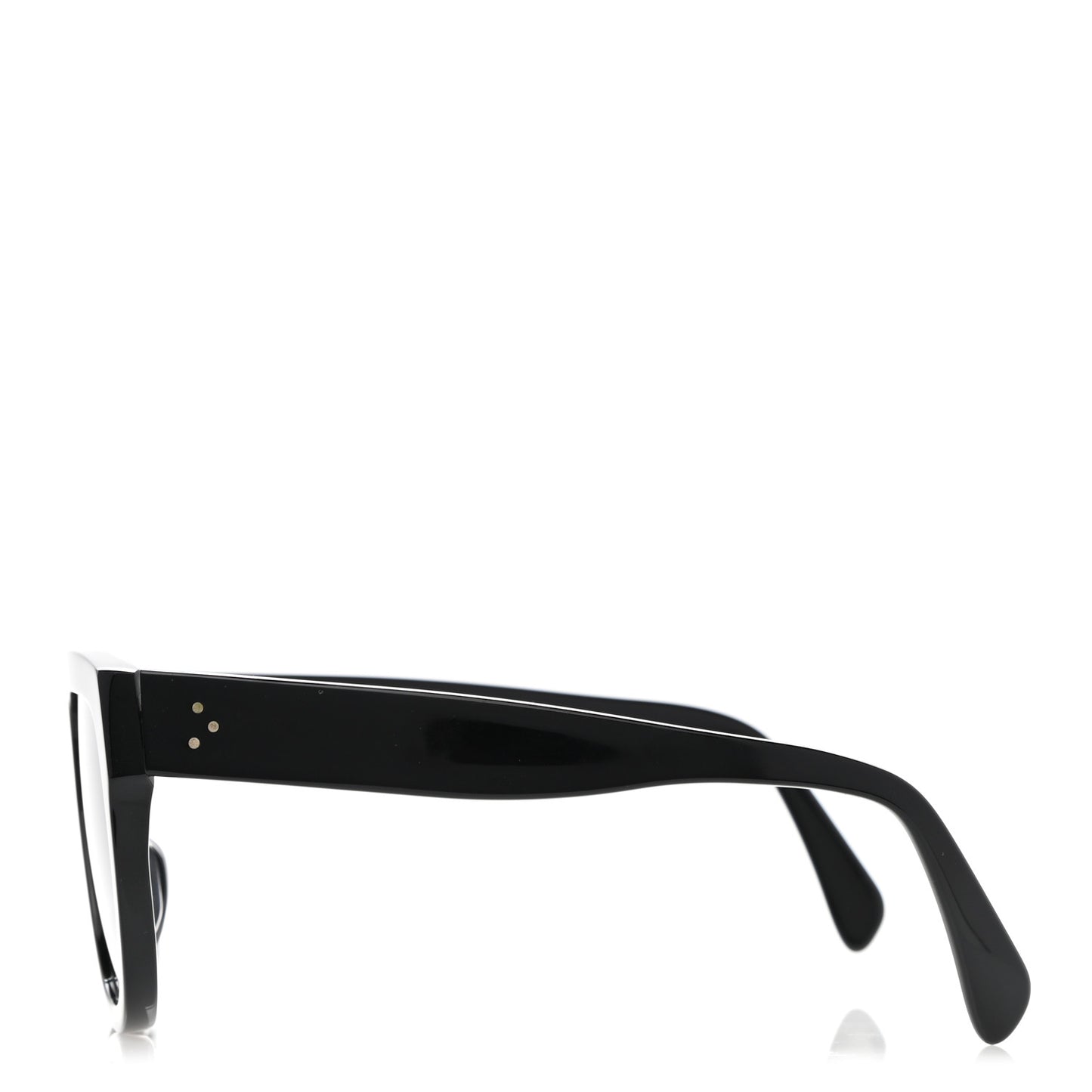 Acetate Aviator Sunglasses CL 40001F Black
