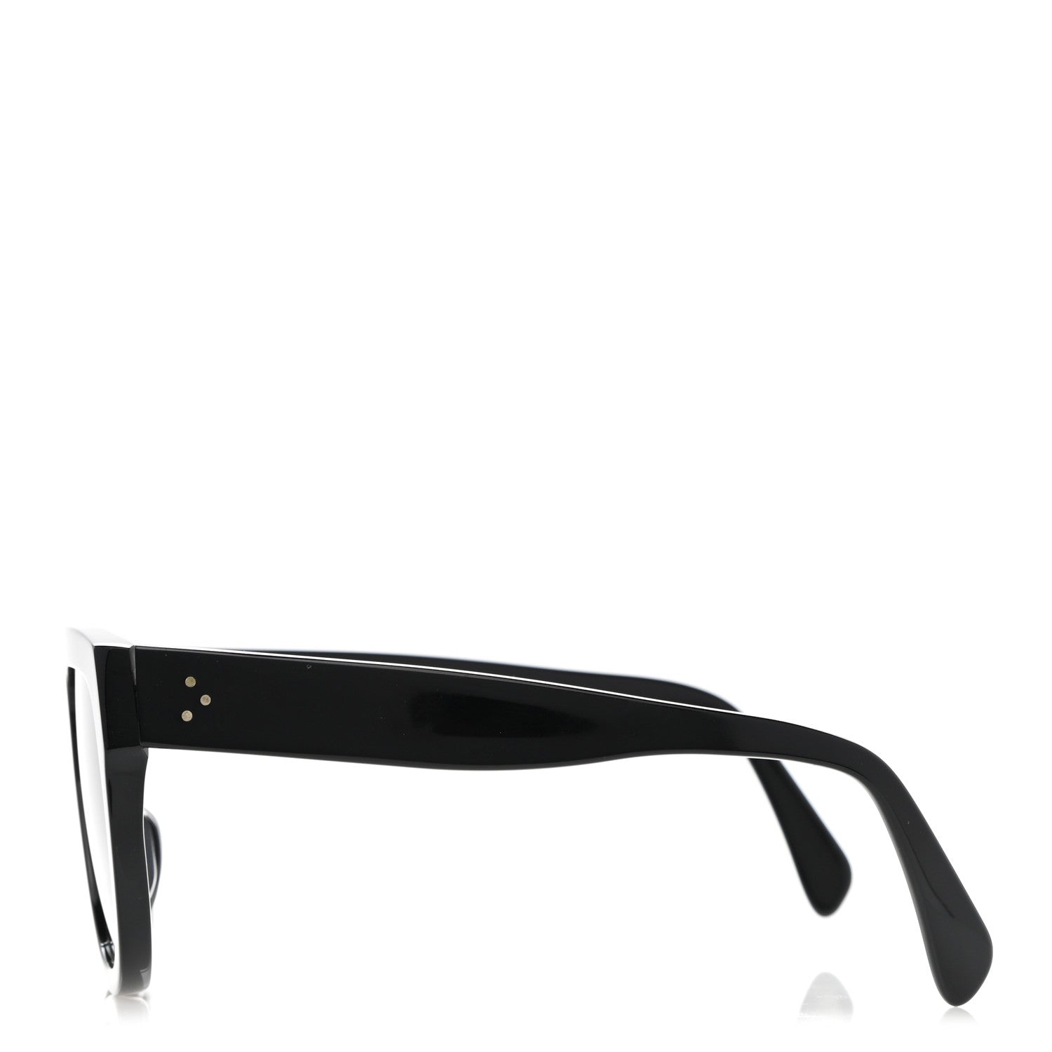 Celine Acetate Aviator Sunglasses CL 40001F Black 3 of 7