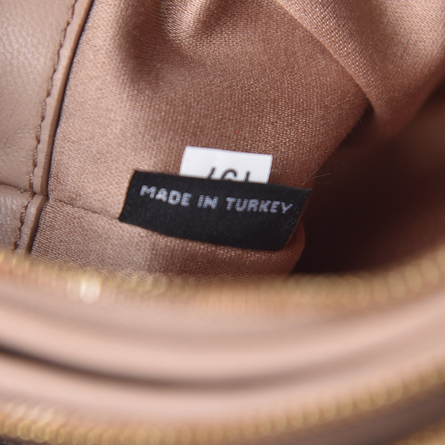 Nappa Matelasse Double Zip Crossbody Cammeo