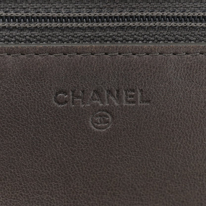 Chanel Lambskin Quilted Single Flap Grey 6 of 11