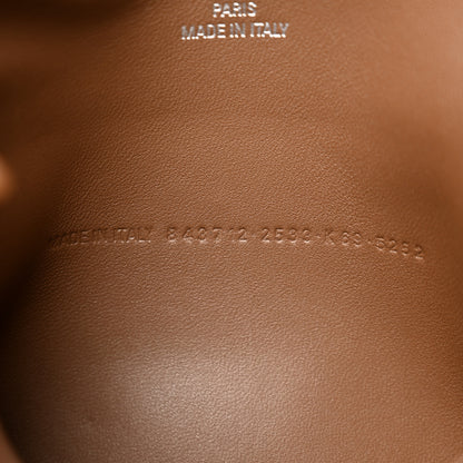 Balenciaga Waxed Suede Mini Rodeo Top Handle Handbag Camel 7 of 11