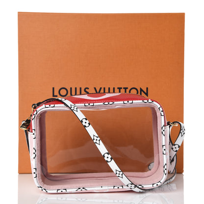 Louis Vuitton Monogram Giant Beach Pouch Rouge 9 of 9
