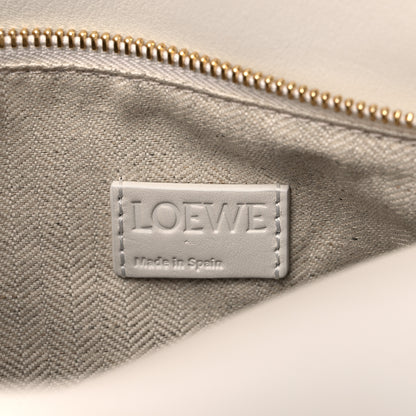 Loewe Classic Calfskin Small Puzzle Edge Bag Soft White Paper Craft 6 of 8