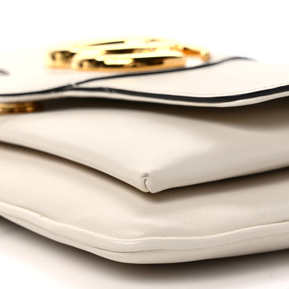 Gucci Calfskin Small Arli Flap Shoulder Bag Mystic White 9 of 9