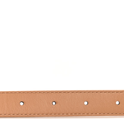 Louis Vuitton Calfskin Monogram 20mm LV Iconic Reversible Belt 85 34 Arizona Beige 4 of 7