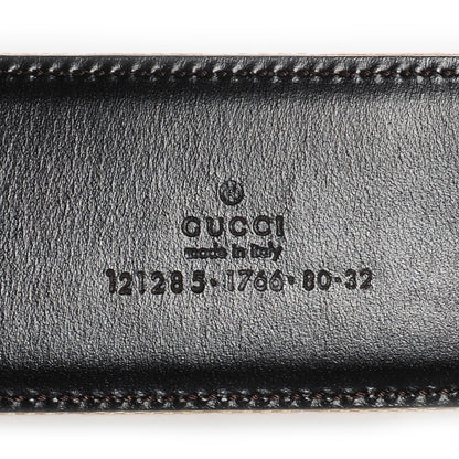 Gucci Monogram Bamboo Buckle Belt 80 32 5 of 5