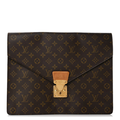 Louis Vuitton Monogram Porte-Documents Senateur Document Holder 1 of 16