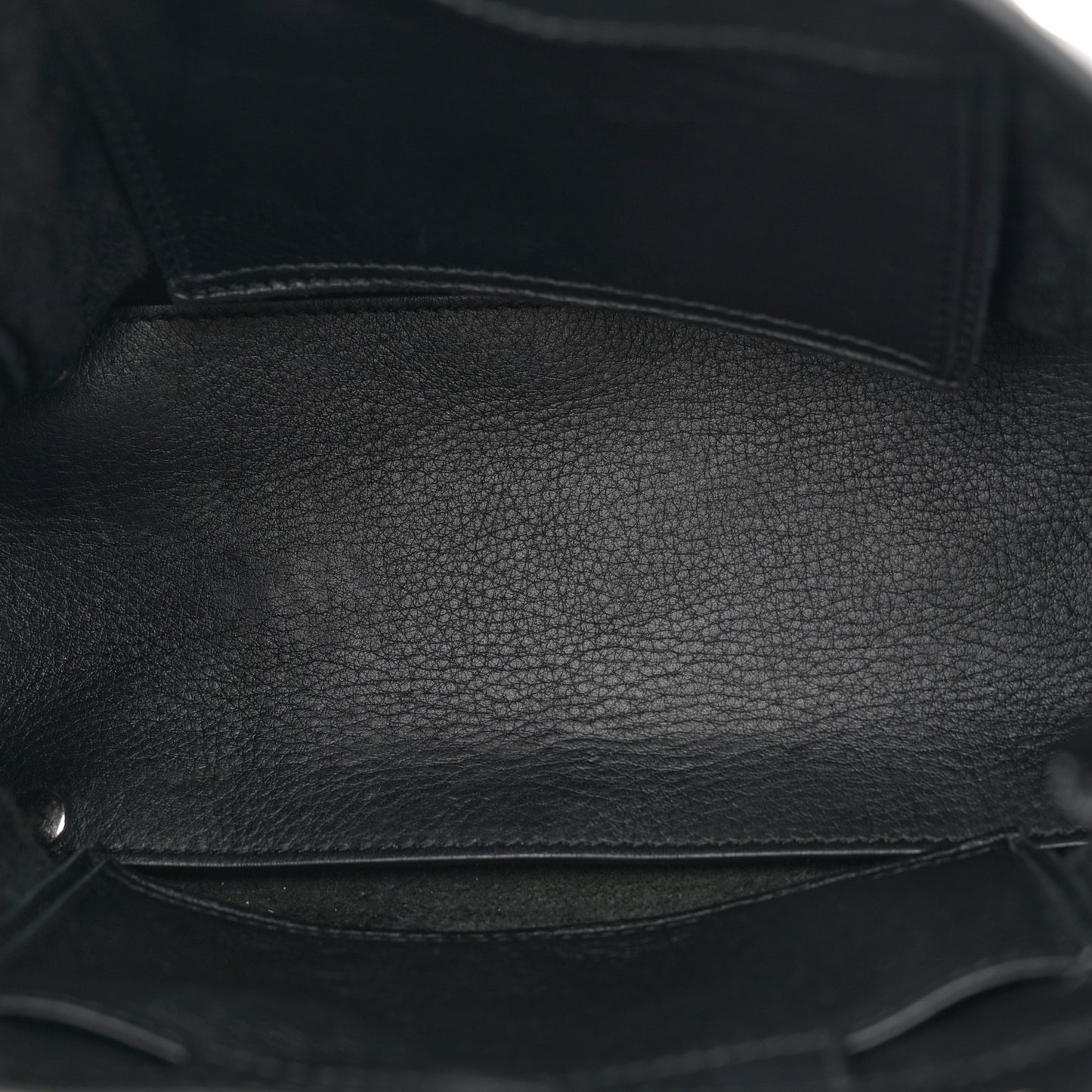 Calfskin Papier Mini A4 Zip Around Tote Black