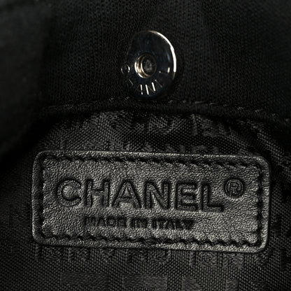 Chanel Jersey Quilted Mini Shoulder Bag Black 6 of 10