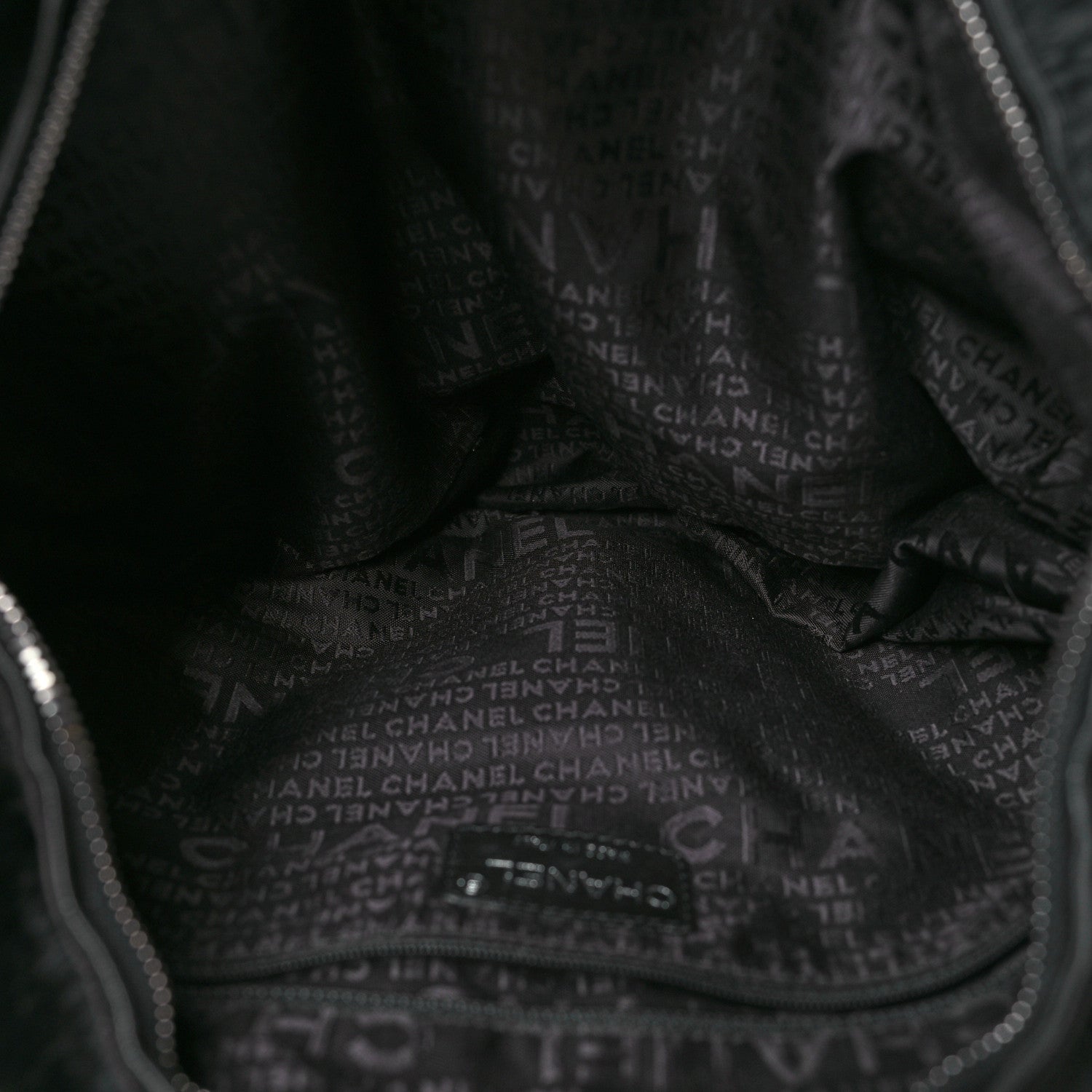 Chanel Rabbit Fur Hobo Black 5 of 9