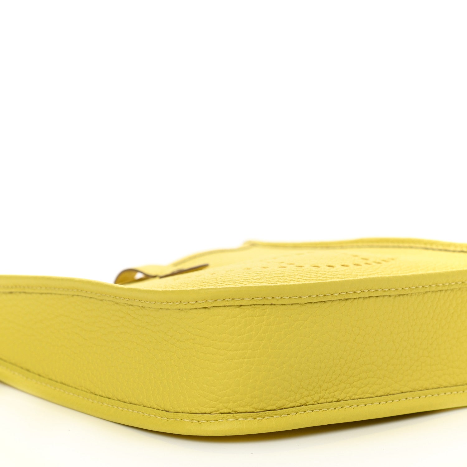 Hermes Taurillon Clemence Evelyne TPM Lime 8 of 9