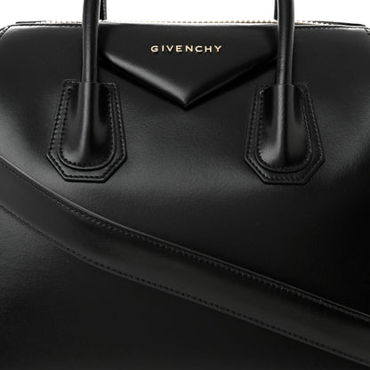 Givenchy Shiny Lord Calfskin Medium Antigona Black 8 of 10