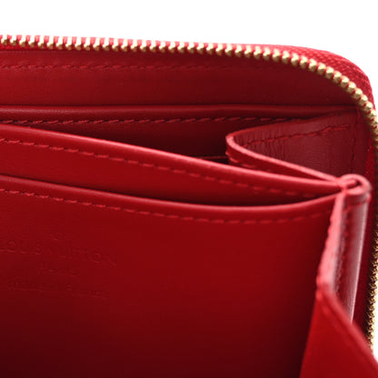 Louis Vuitton Vernis Zippy Coin Purse Cherry 6 of 6