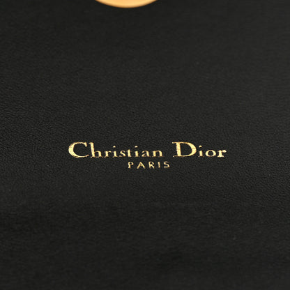 Christian Dior Supple Calfskin Caro Pouch with Chain Black 6 of 10
