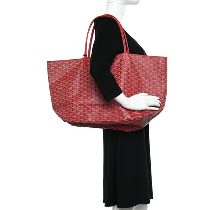 Goyard Goyardine Saint Louis GM Red 2 of 13