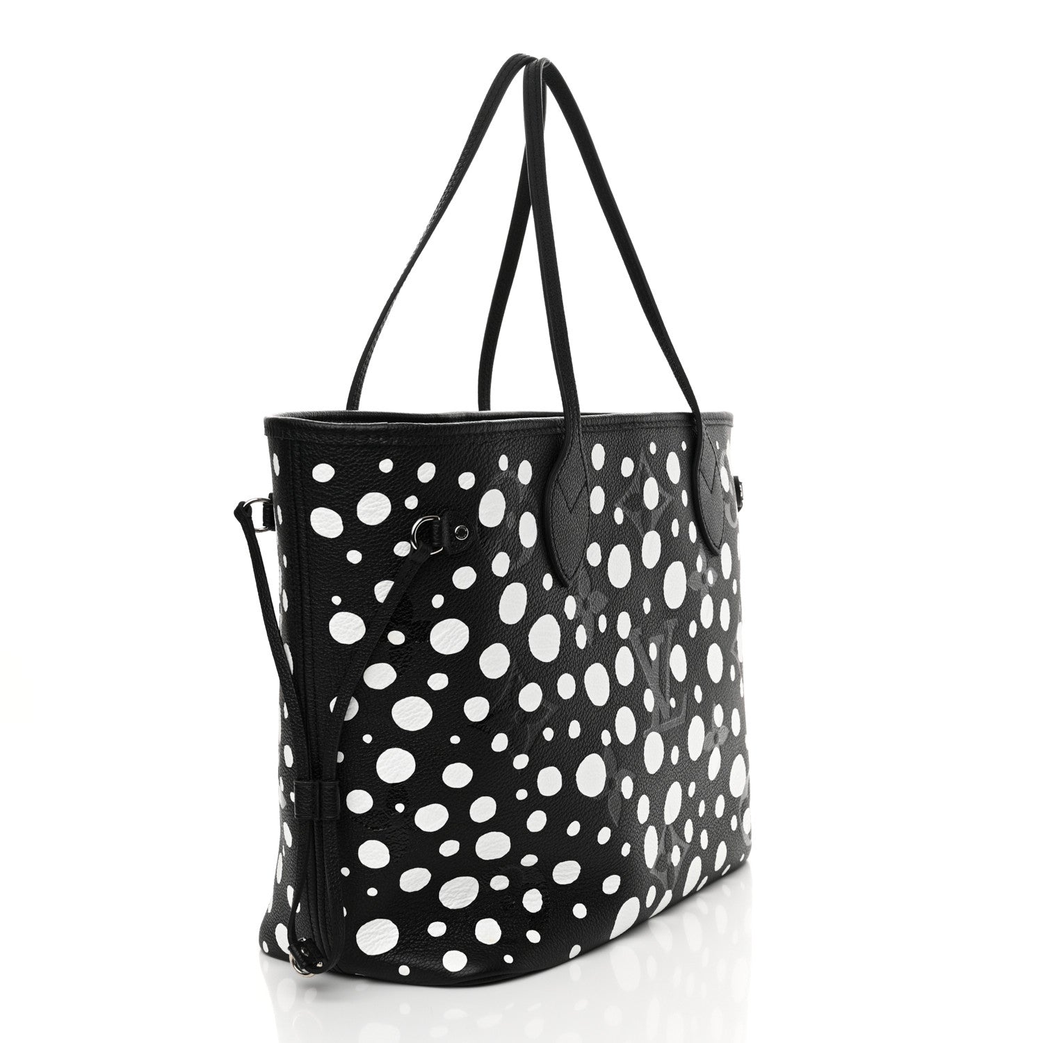 Louis Vuitton LV X YK Empreinte Neverfull MM Black White 4 of 11