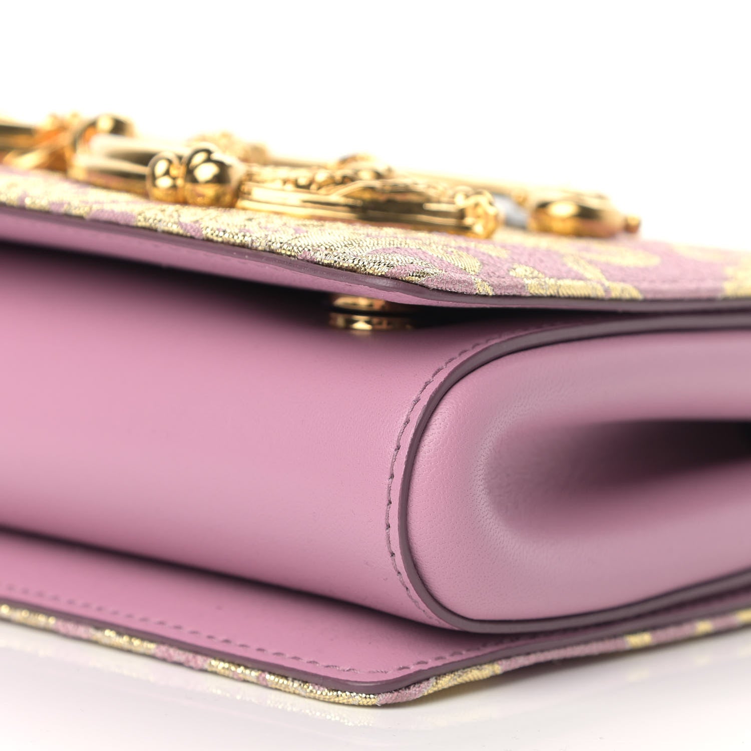 Dolce & Gabbana Brocade DG Girls Shoulder Bag Light Pink 8 of 8