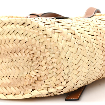 Loewe Raffia Basket Tote Bag Natural Tan 10 of 11
