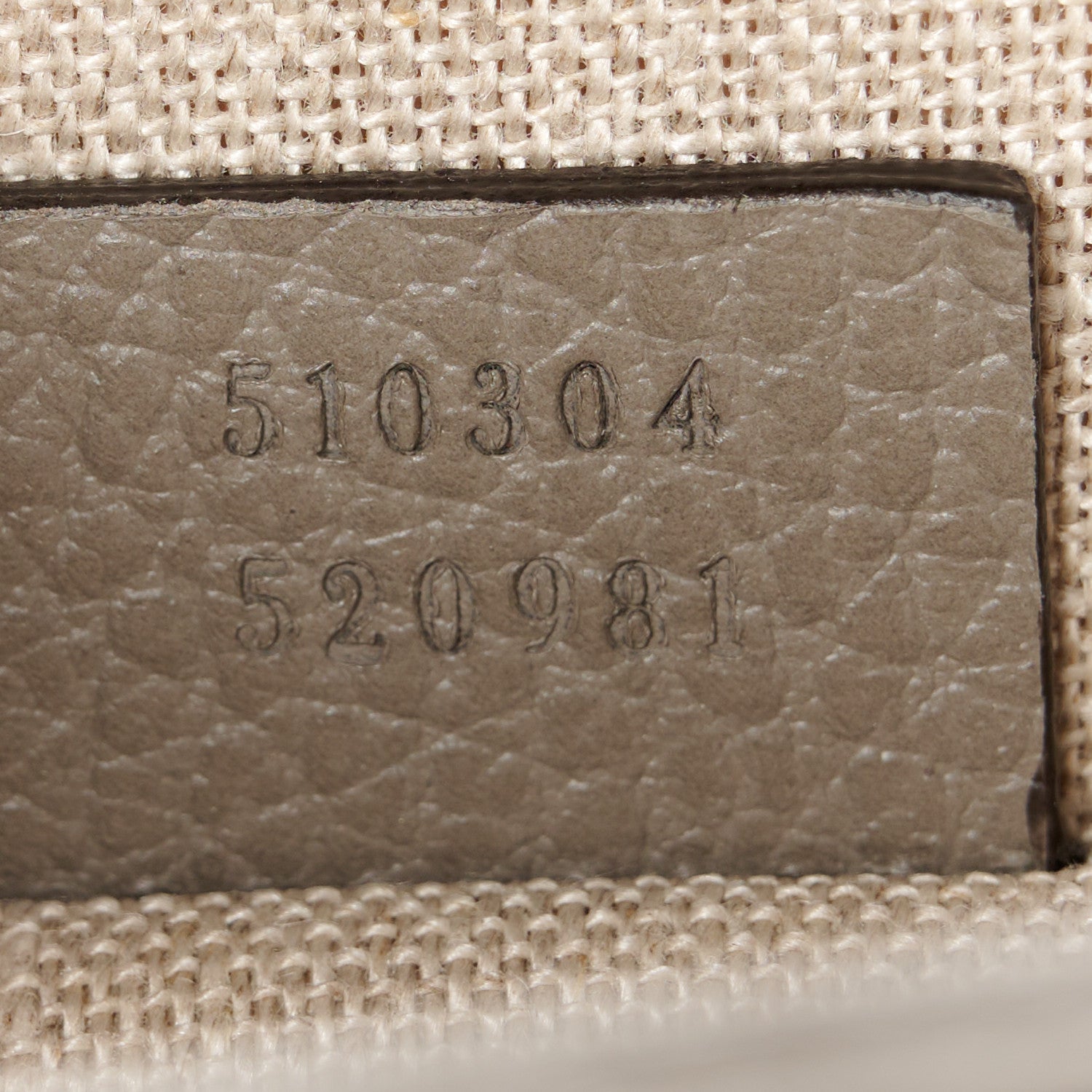 Gucci Dollar Calfskin Small Interlocking G Shoulder Bag Loess 7 of 11
