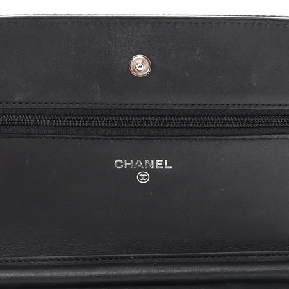 Chanel Caviar Timeless CC Wallet on Chain WOC Black 7 of 15