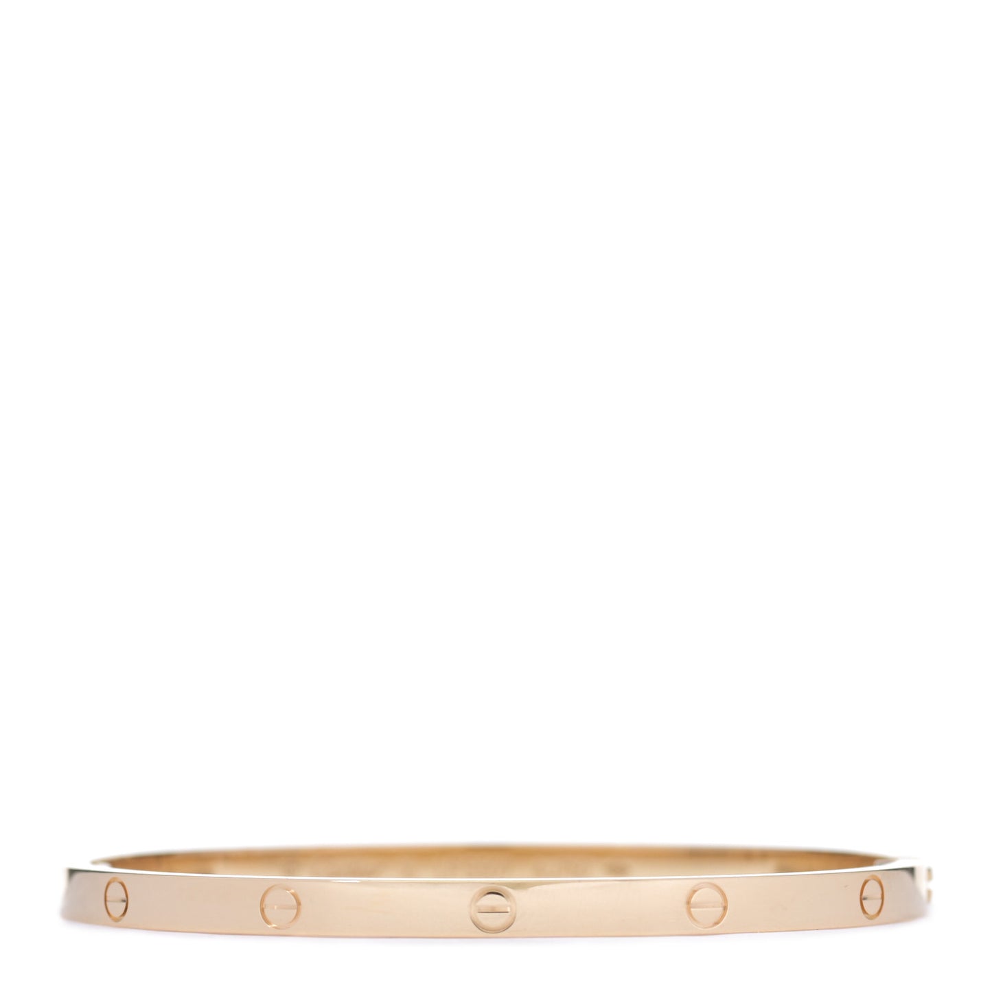18K Yellow Gold Small LOVE Bracelet 16