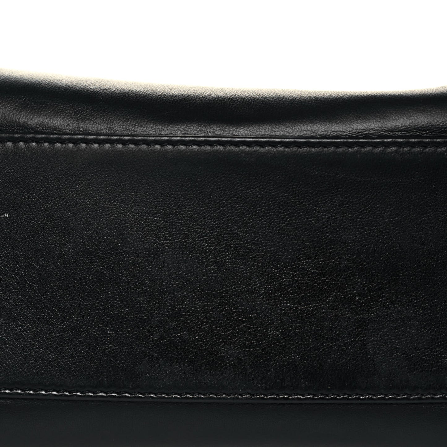 Nappa Stacked Bar Mini Peekaboo Iconic Satchel Black