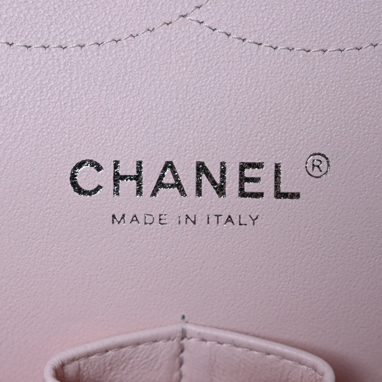 Chanel Patent Quilted Jumbo Double Flap Light Pink 6 of 11