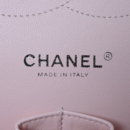 Chanel Patent Quilted Jumbo Double Flap Light Pink 6 of 11