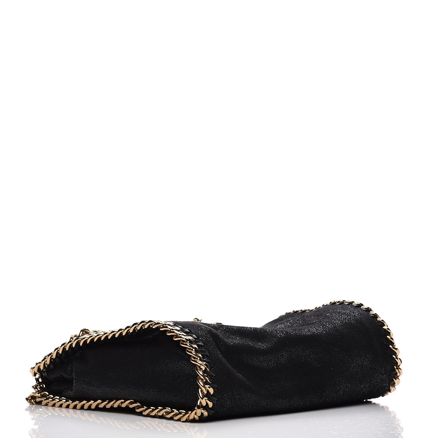 Stella McCartney Shaggy Deer Mini Falabella Tote Black 4 of 7