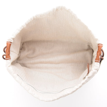 Hermes Canvas Barenia Fourbi 25 MM Pouch Naturel Fauve 5 of 10