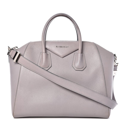 Givenchy Sugar Goatskin Medium Antigona Pearl Grey 1 of 49