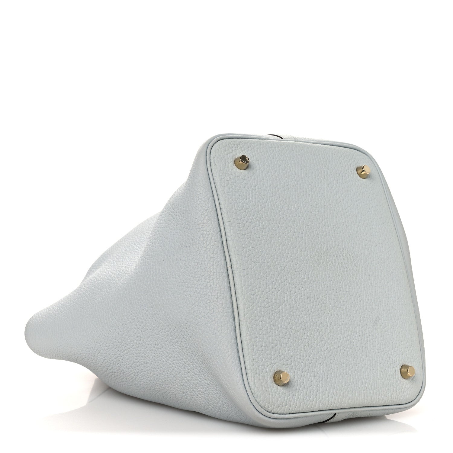 Hermes Taurillon Clemence Picotin Lock 22 MM Bleu Pale 5 of 12