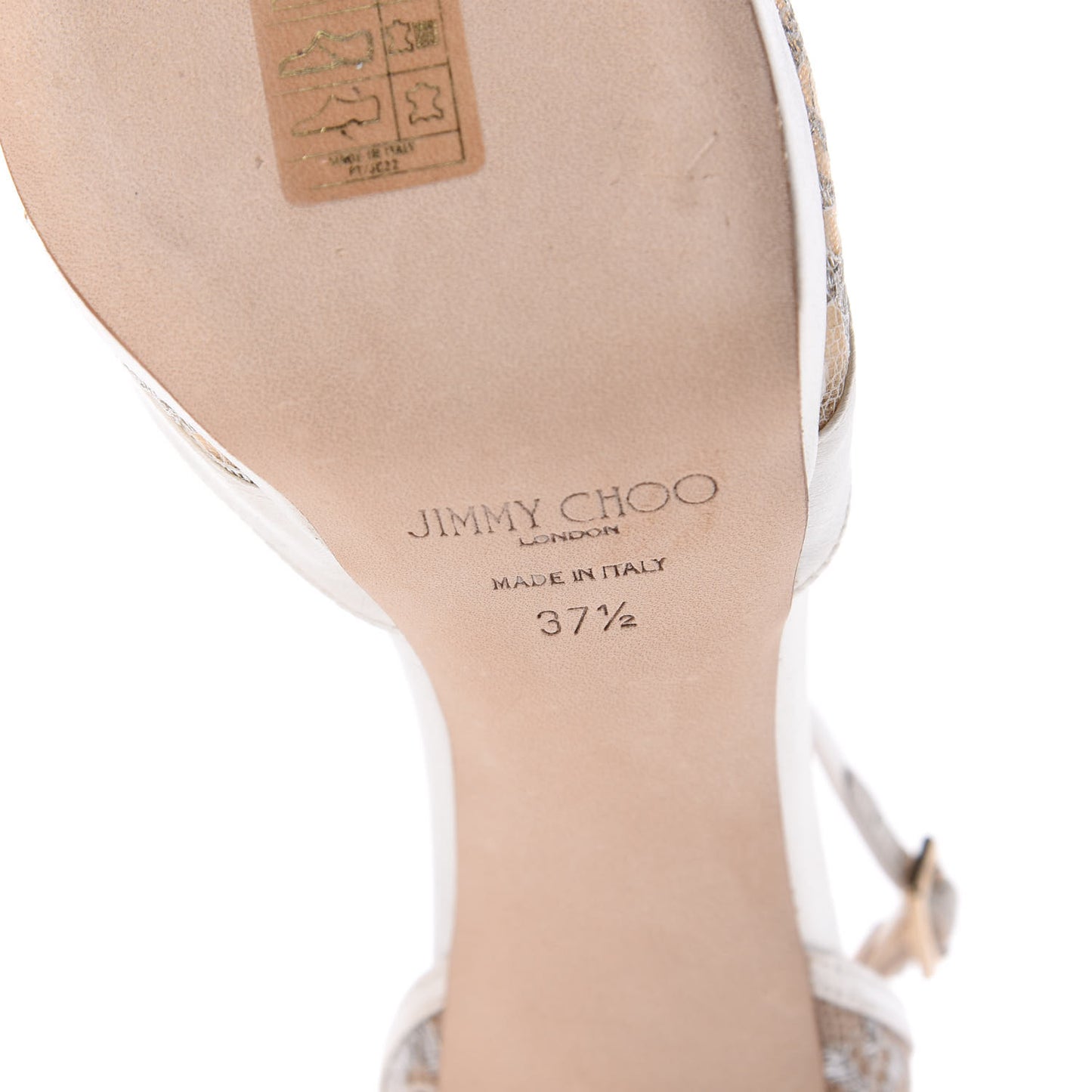 Satin Lace Talia Pump 37.5 Ivory White