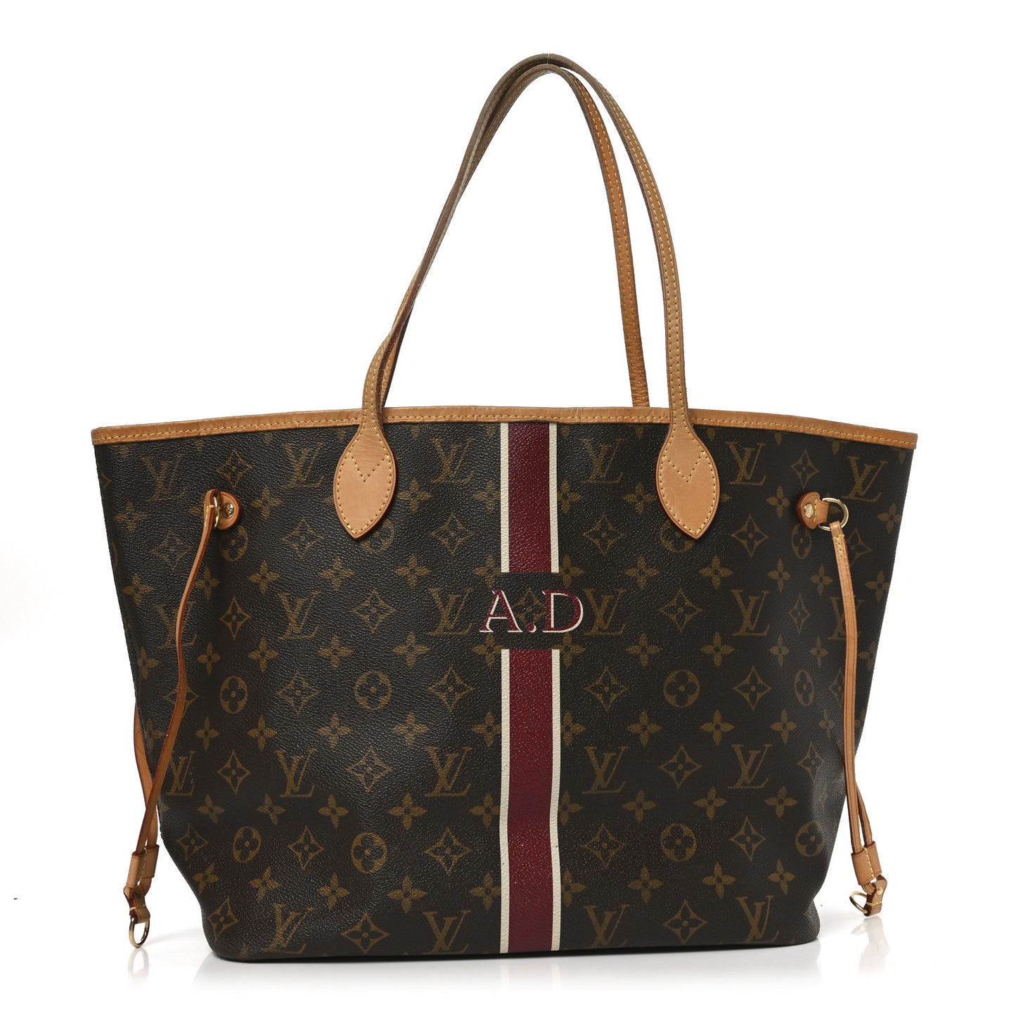 Monogram My LV Heritage Neverfull MM Bordeaux Ivory