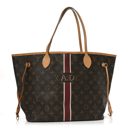 Louis Vuitton Monogram My LV Heritage Neverfull MM Bordeaux Ivory 1 of 9