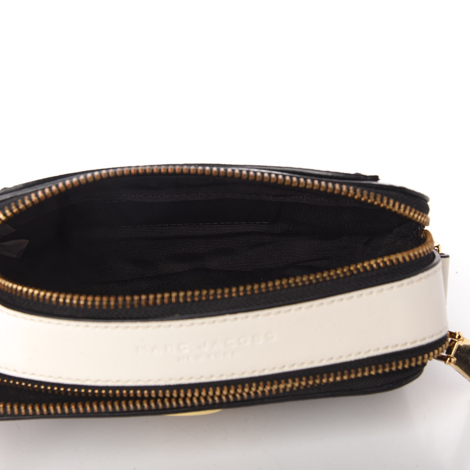 Marc Jacobs Saffiano Snapshot Camera Bag Black Grey 5 of 10