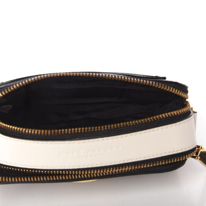 Marc Jacobs Saffiano Snapshot Camera Bag Black Grey 5 of 10