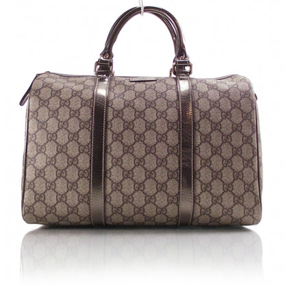 Gucci GG Monogram XL Joy Boston Metallic Gray 1 of 10
