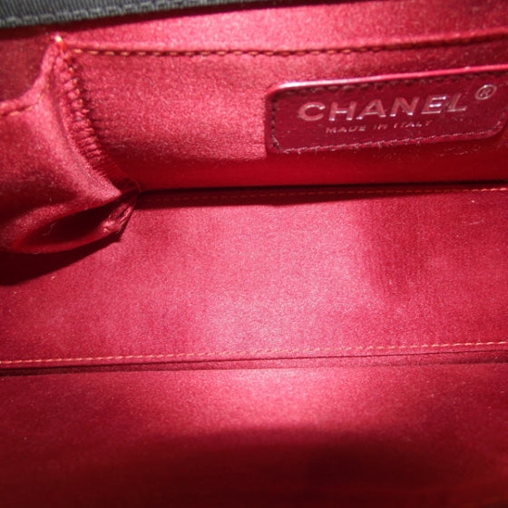 Chanel Fabric Evening Flap Black 6 of 9